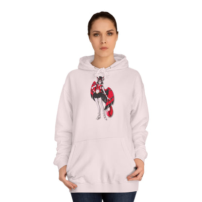 Space Warrior Husk College Hoodie