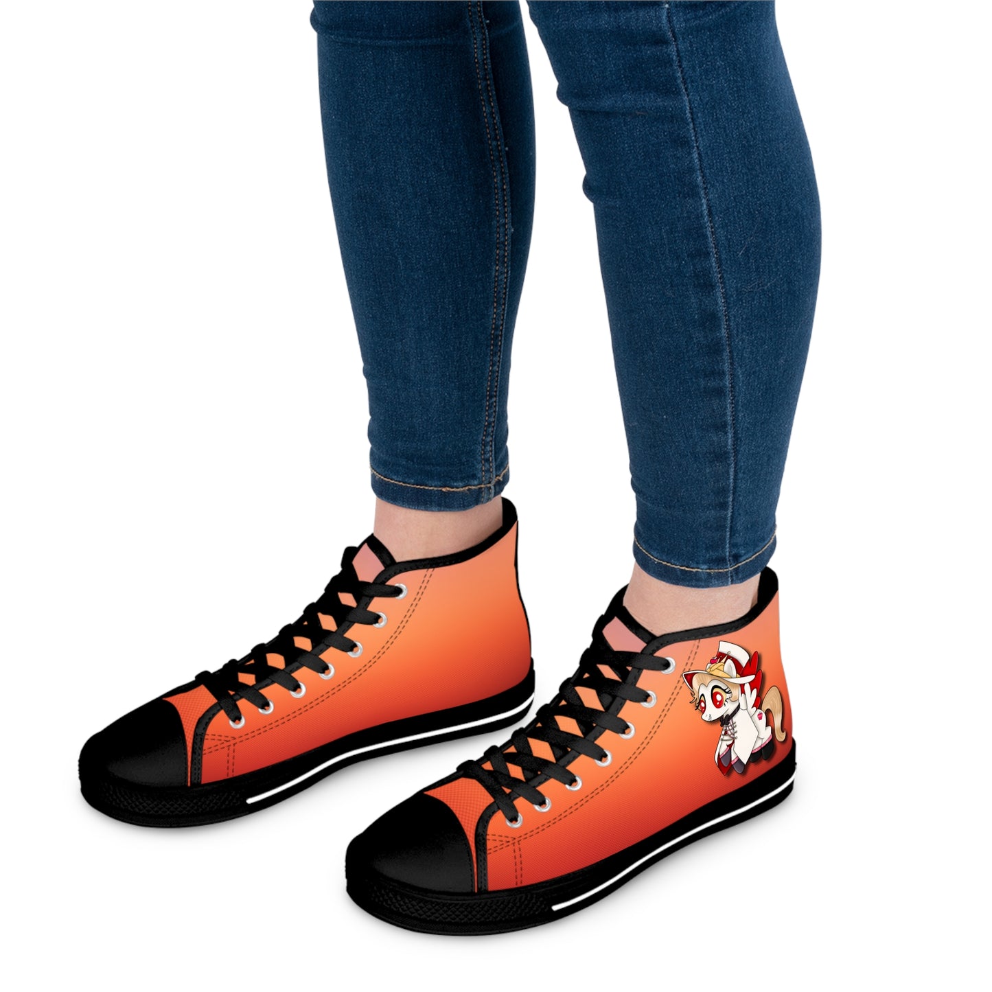 Pony Lucifer Women's High Top Sneakers