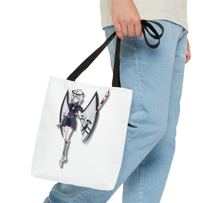 Space Warrior Lute Tote Bag (AOP)