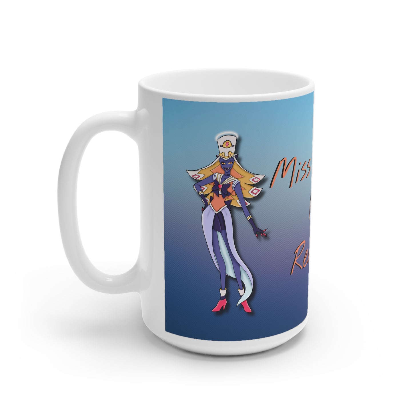 Space Warrior Sir Pentious White Ceramic Mug, 11oz and 15oz