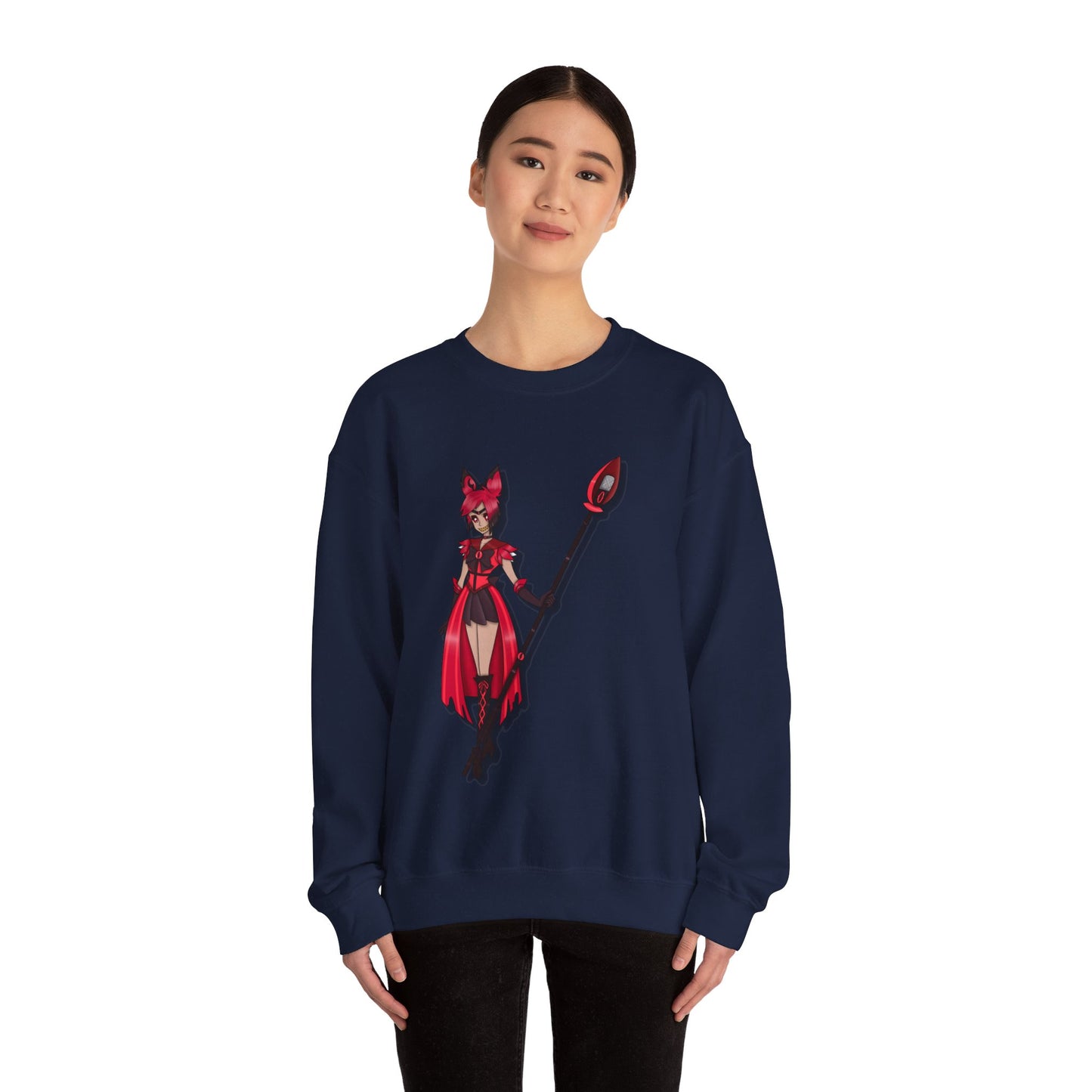 Space Warrior Alastor Heavy Blend™ Crewneck Sweatshirt