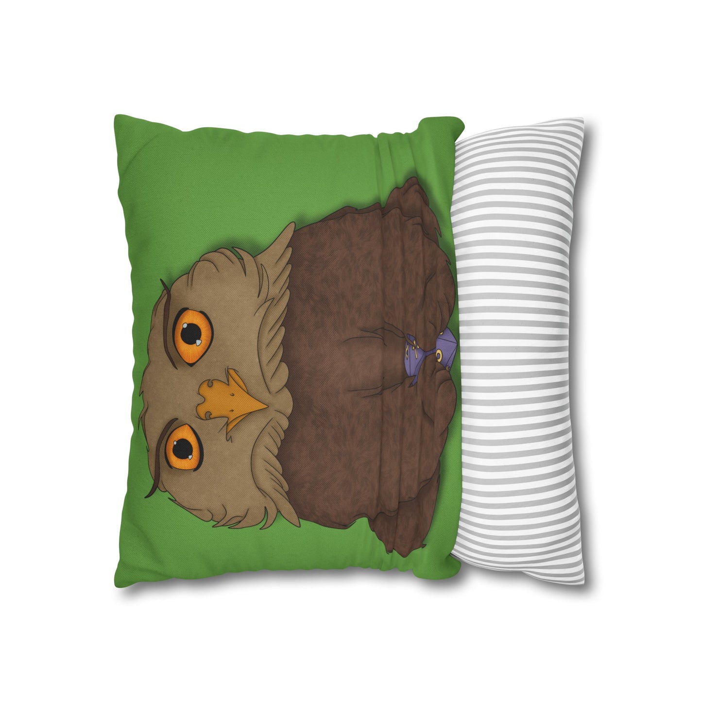 Owlbear Cub Spun Polyester Square Pillowcase