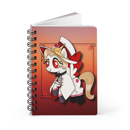 Pony Lucifer Spiral Bound Journal