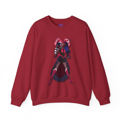 Space Warrior Velvette Heavy Blend™ Crewneck Sweatshirt