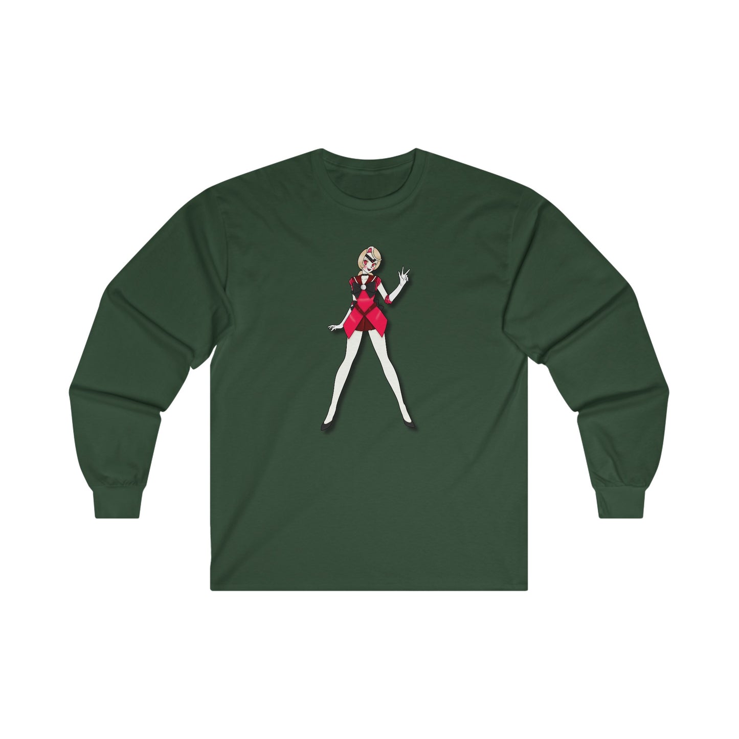 Space Warrior Charlie Ultra Cotton Long Sleeve Tee