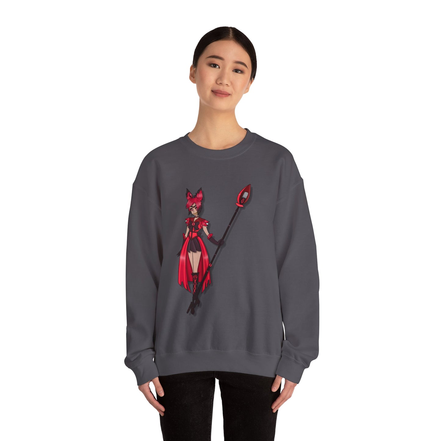 Space Warrior Alastor Heavy Blend™ Crewneck Sweatshirt