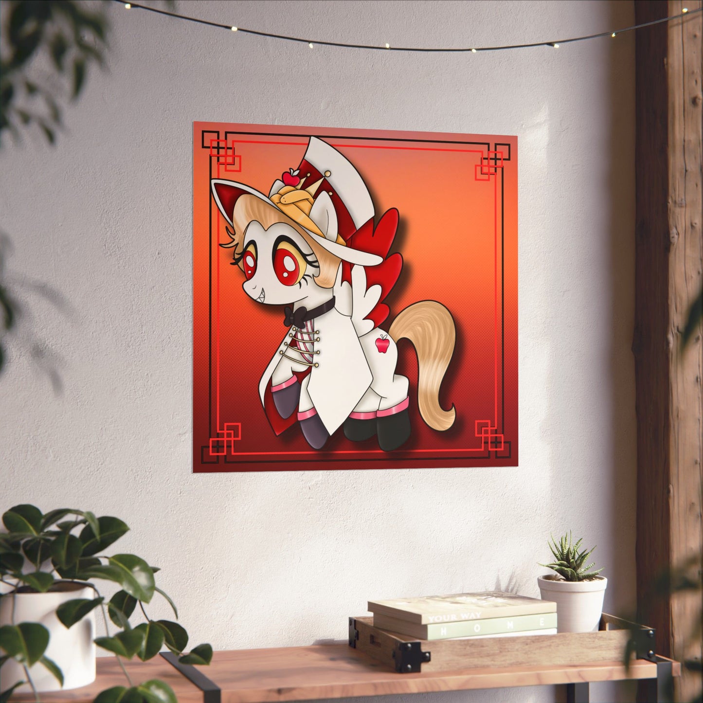 Pony Lucifer Matte Vertical Posters