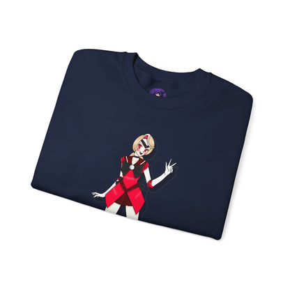 Space Warrior Charlie Heavy Blend™ Crewneck Sweatshirt