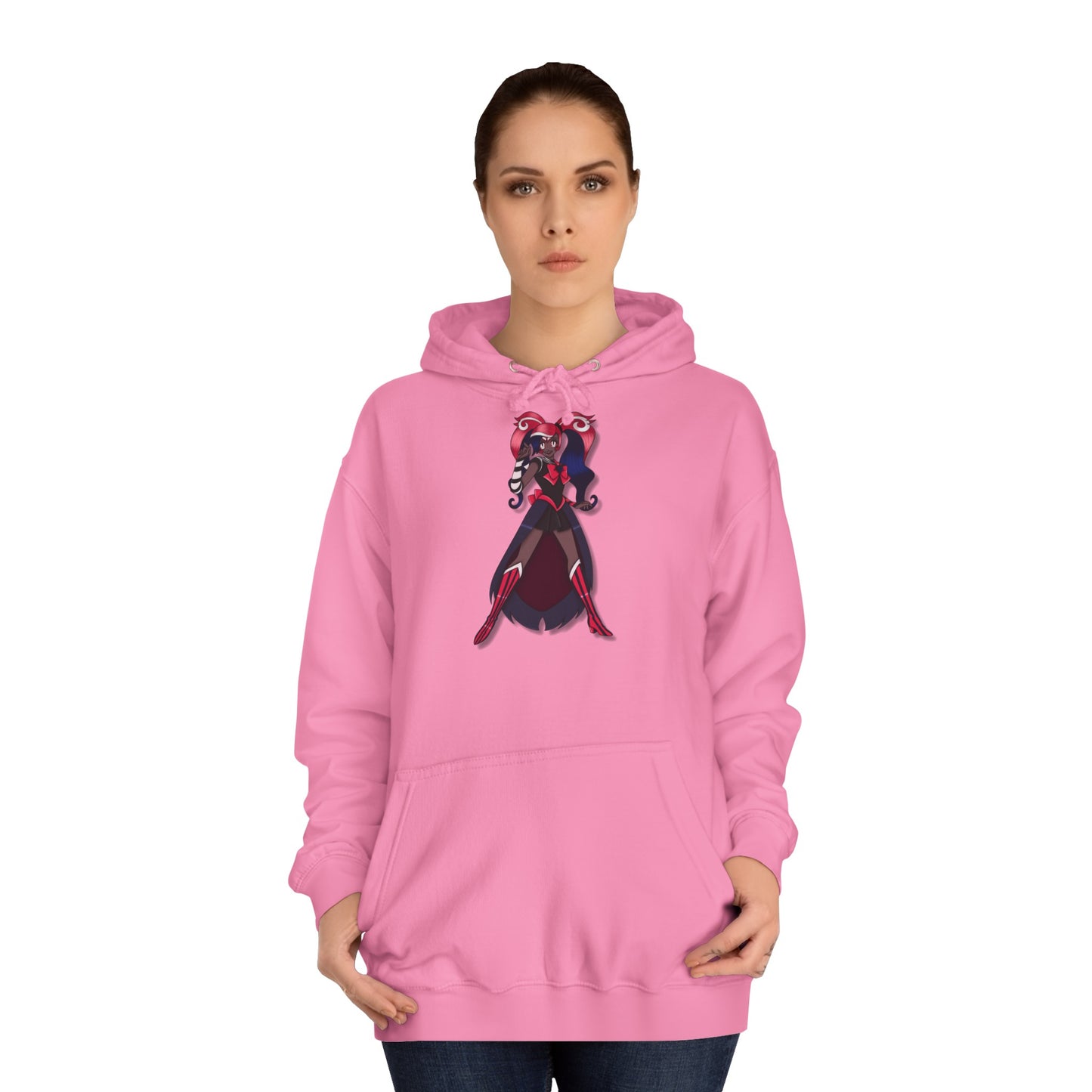 Space Warrior Velvette College Hoodie