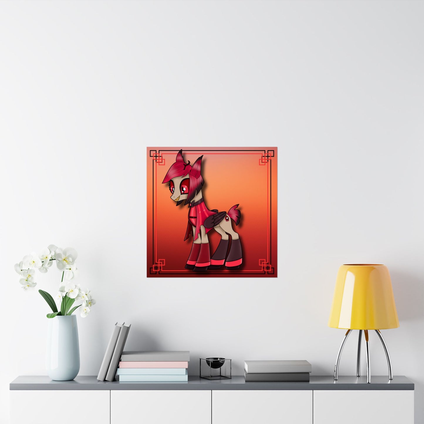 Pony Alastor Matte Vertical Posters