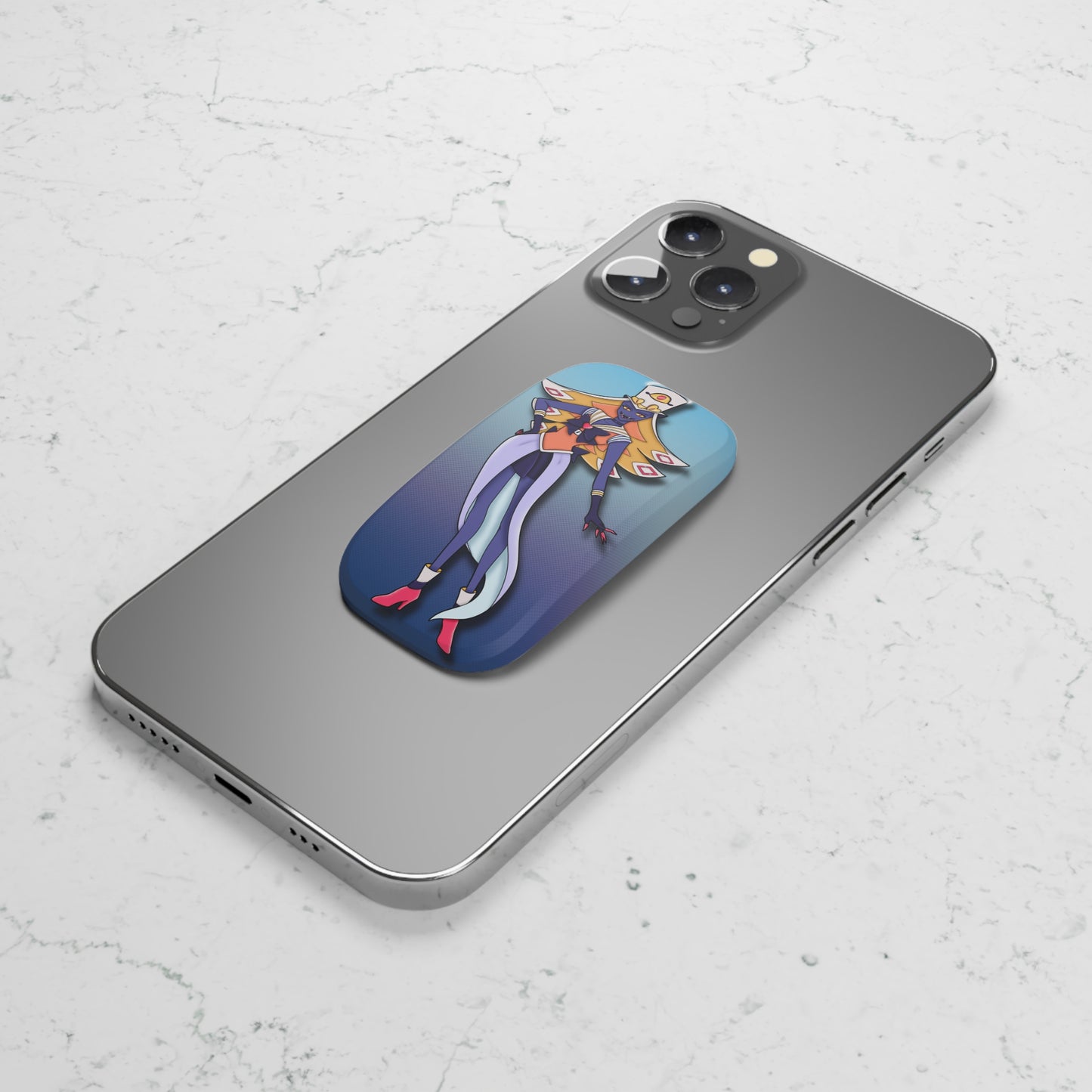 Space Warrior Sir Pentious Phone Click-On Grip