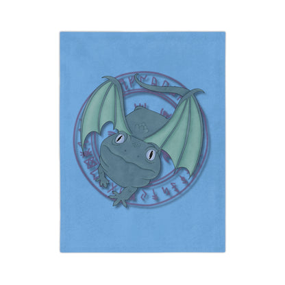 Baby Dragon Velveteen Microfiber Blanket