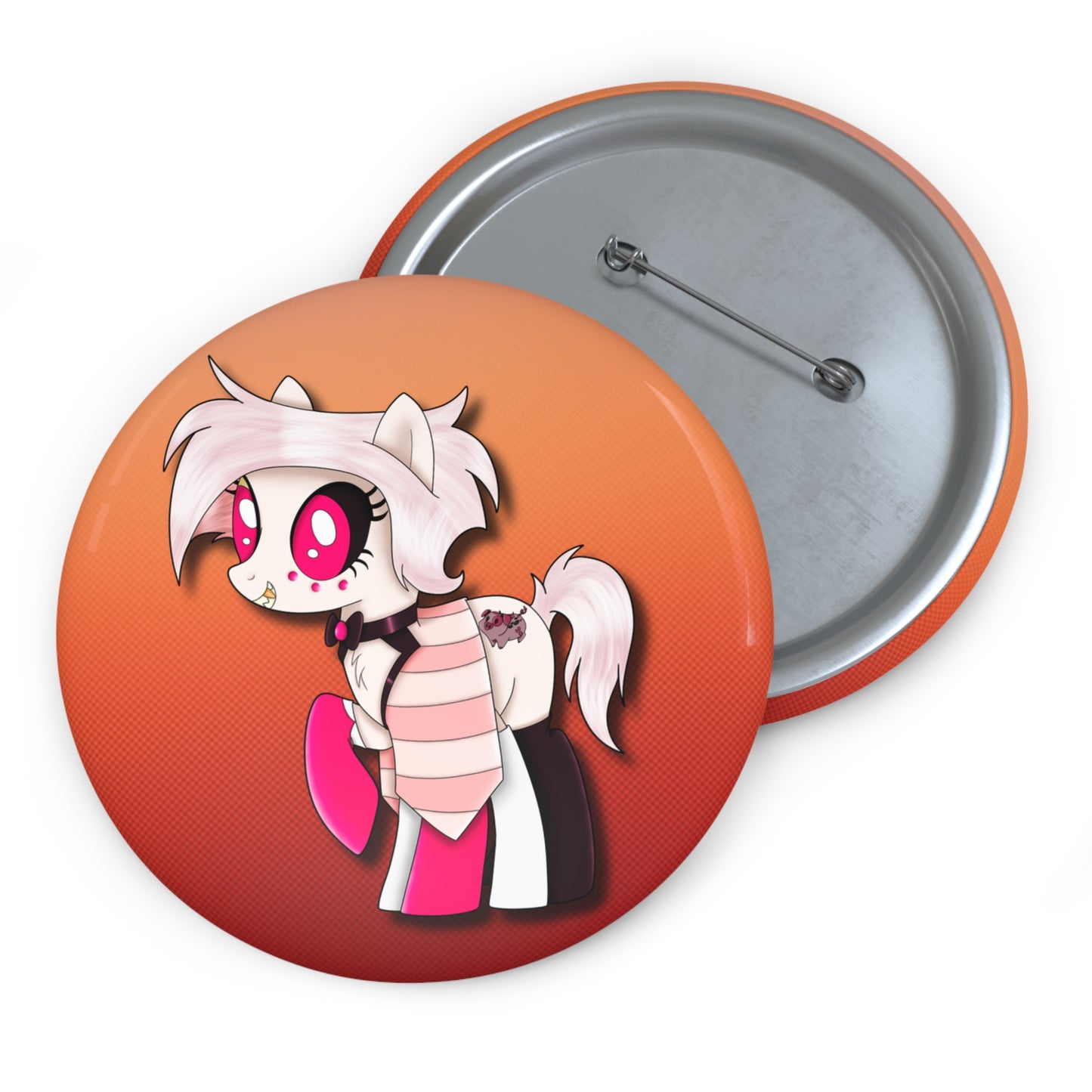 Pony Angel Dust Pin Buttons