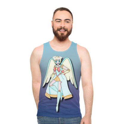 Space Warrior Saint Peter Tank Top