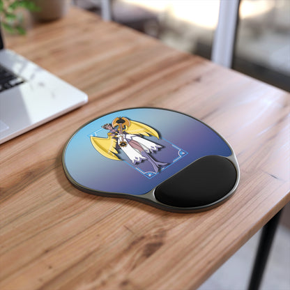 Space Warrior Adam Mouse Pad With Wrist Rest