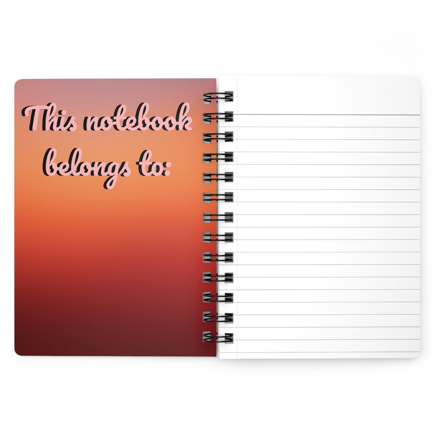 Pony Angel Dust Spiral Bound Journal