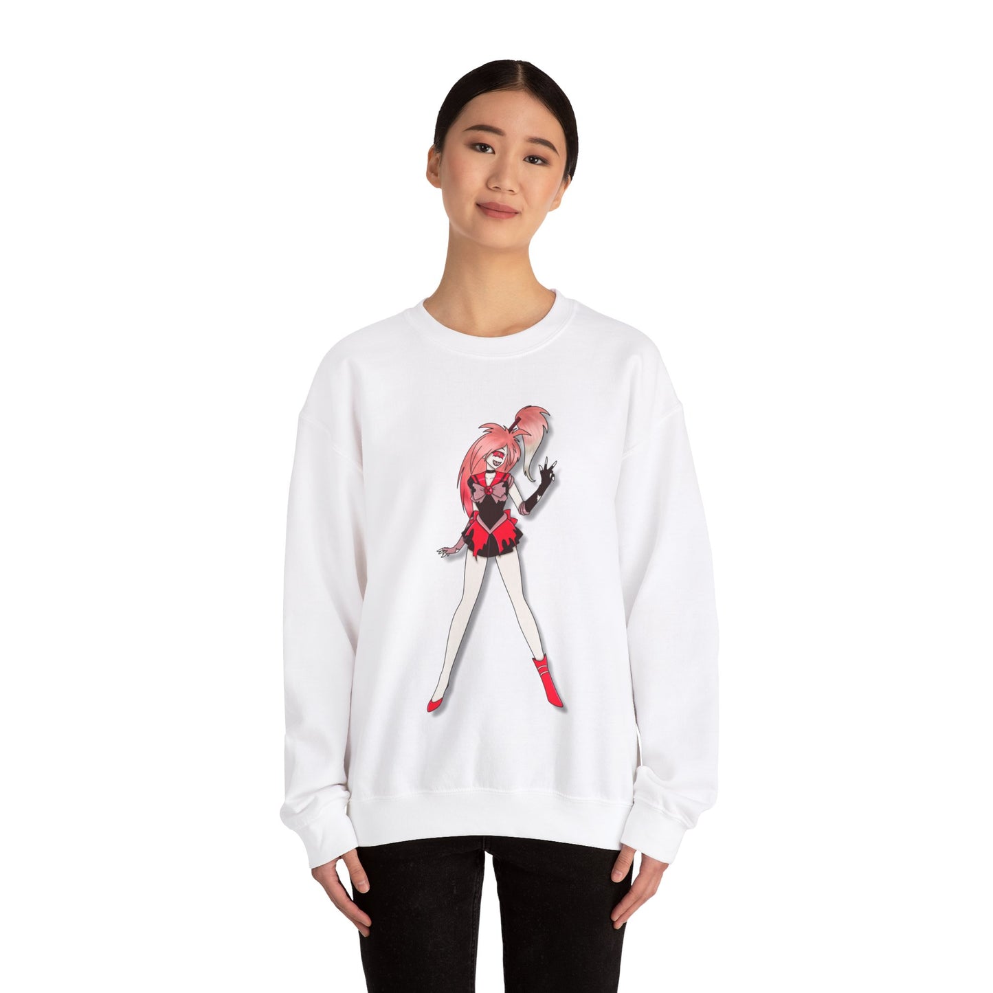 Space Warrior Cherri Bomb Heavy Blend™ Crewneck Sweatshirt