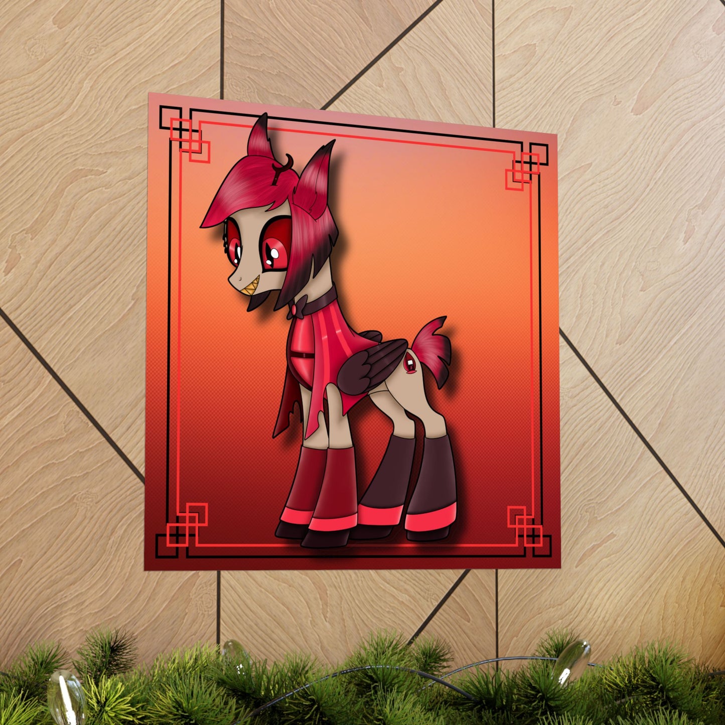 Pony Alastor Matte Vertical Posters