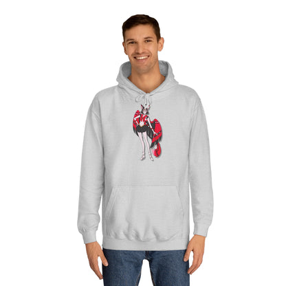 Space Warrior Husk College Hoodie