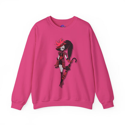 Space Warrior Rosie Heavy Blend™ Crewneck Sweatshirt