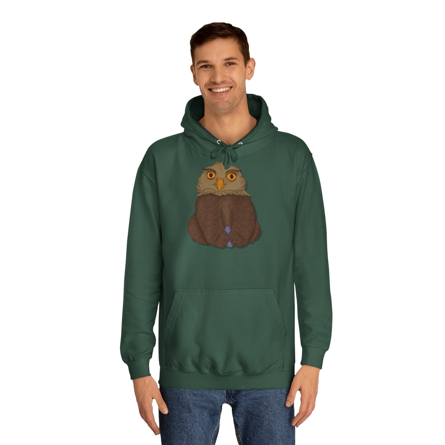 Owlbear Cub Unisex College Hoodie