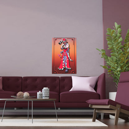 Space Warrior Valentino Indoor and Outdoor Silk Posters