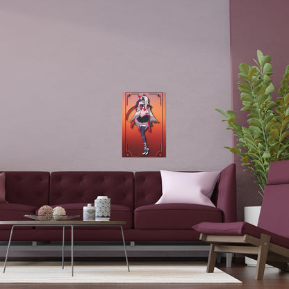 Space Warrior Vaggie Indoor and Outdoor Silk Posters