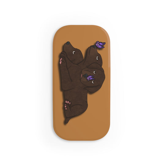 Cerberus Puppy Phone Click-On Grip