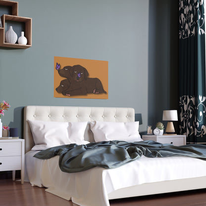 Cerberus Puppy Indoor and Outdoor Silk Posters