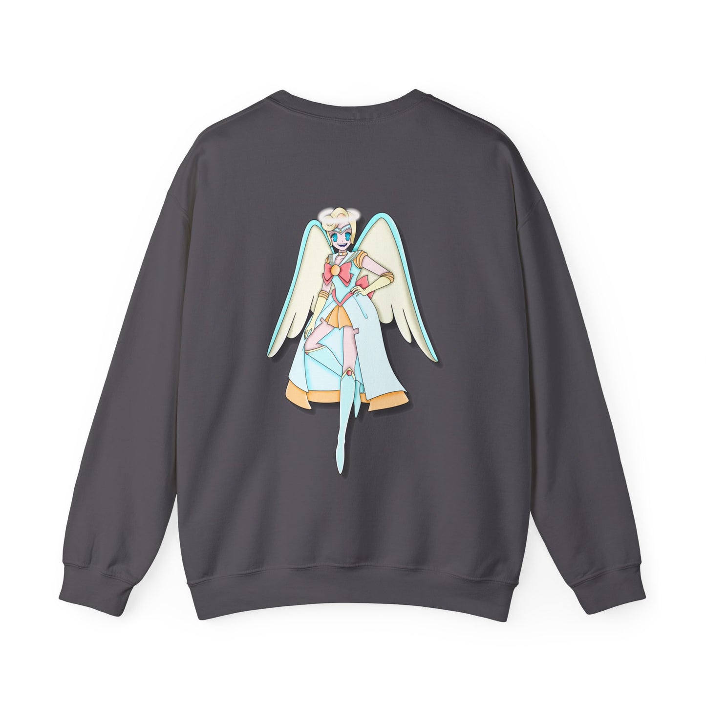 Space Warrior Saint Peter Heavy Blend™ Crewneck Sweatshirt