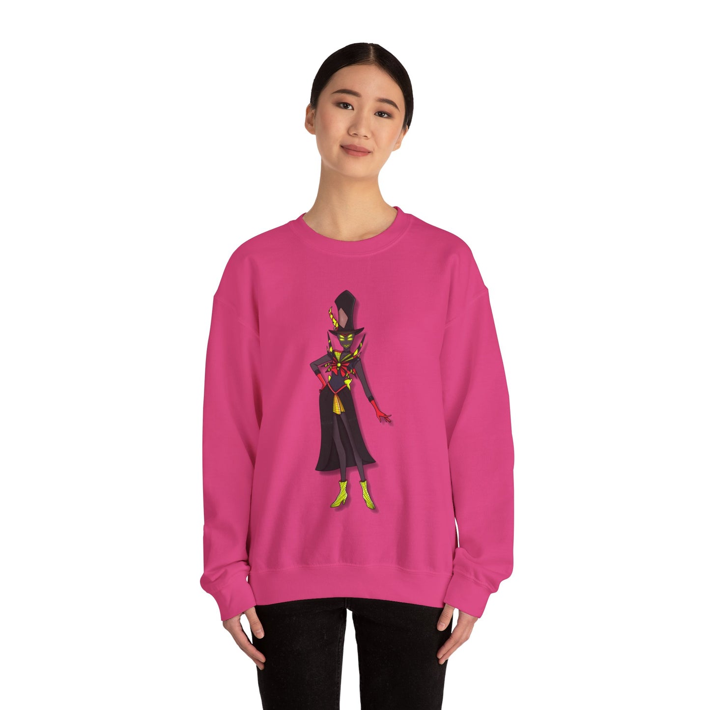 Space Warrior Zestial Heavy Blend™ Crewneck Sweatshirt