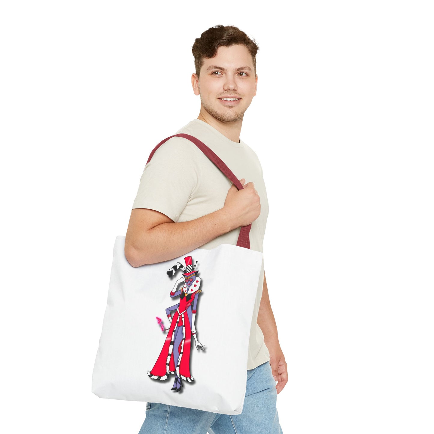 Space Warrior Valentino Tote Bag