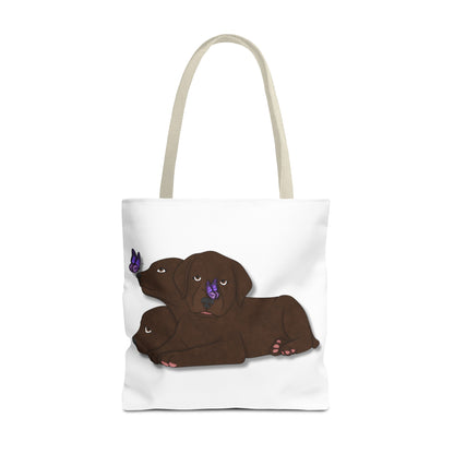 Cerberus Puppy Tote Bag