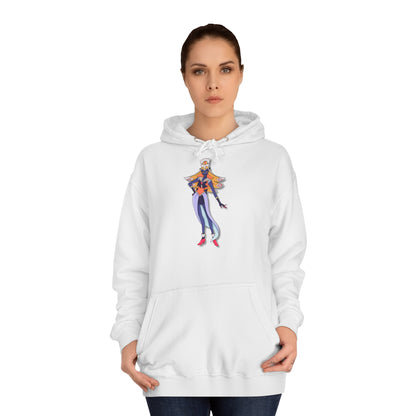 Space Warrior Sir Pentious College Hoodie