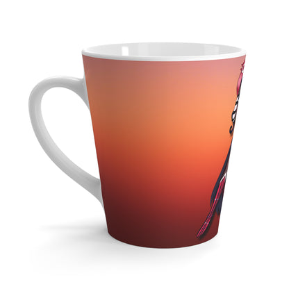 Space Warrior Velvette Latte Mug