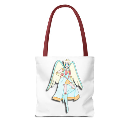 Space Warrior Saint Peter Tote Bag