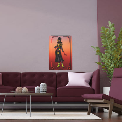 Space Warrior Zestial Indoor and Outdoor Silk Posters