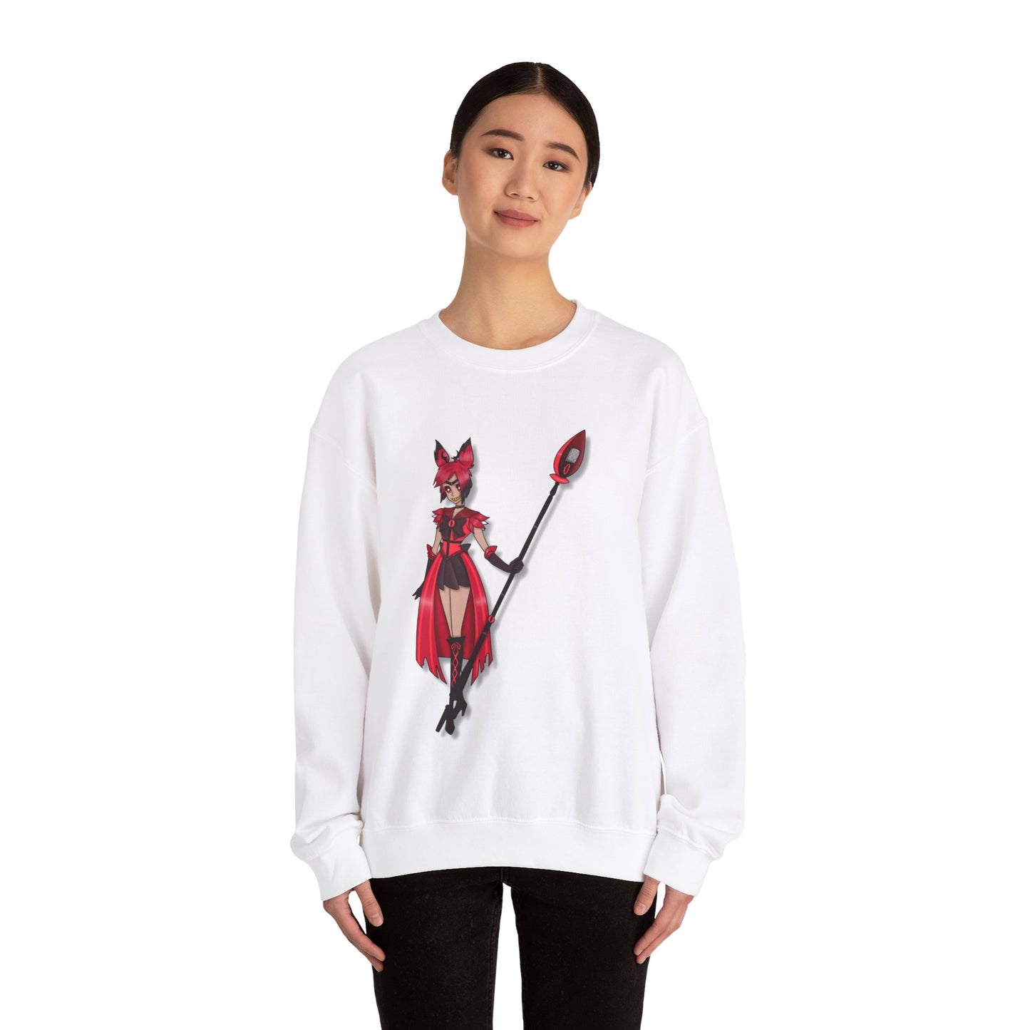 Space Warrior Alastor Heavy Blend™ Crewneck Sweatshirt