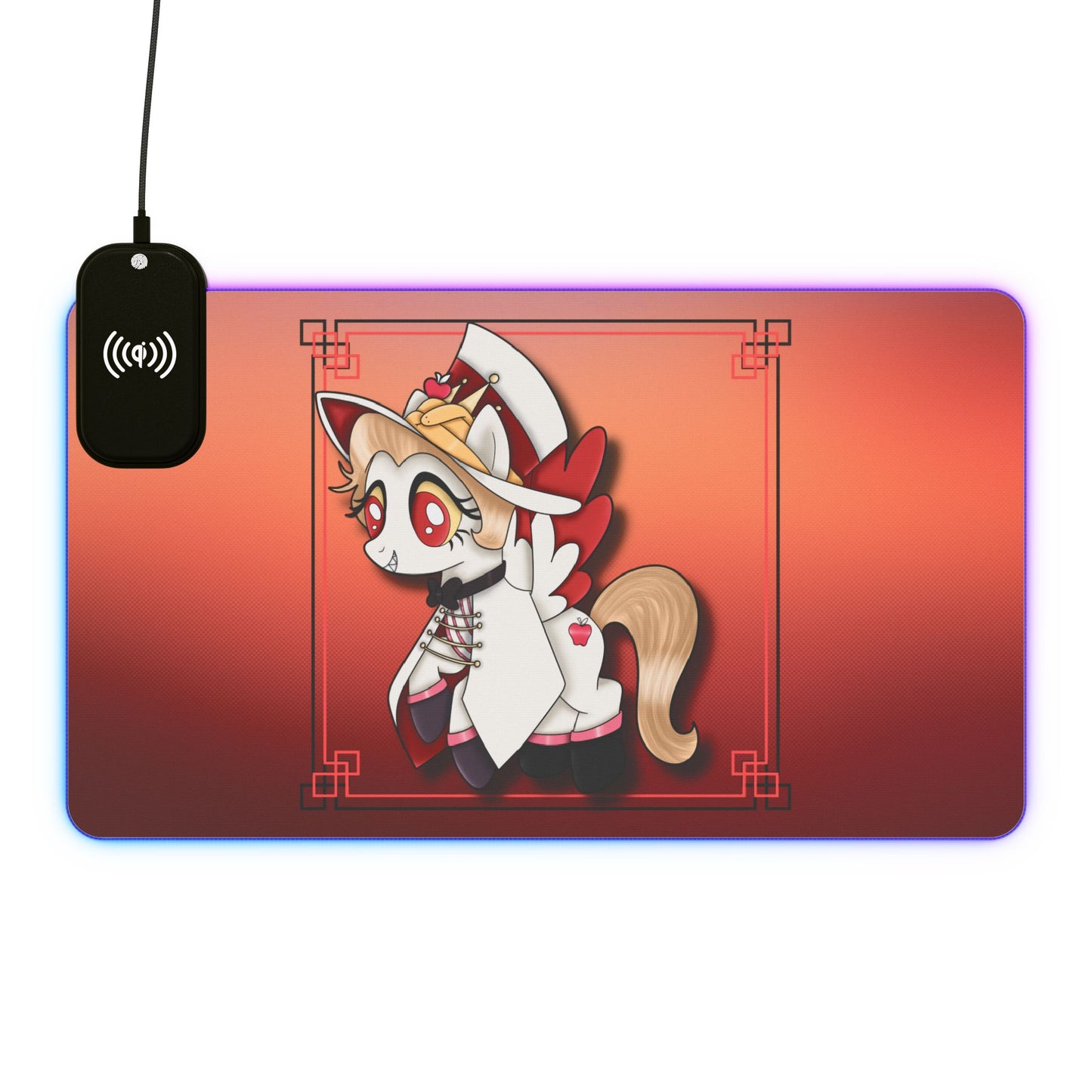 Pony Lucifer LED Gaming Mouse Pad