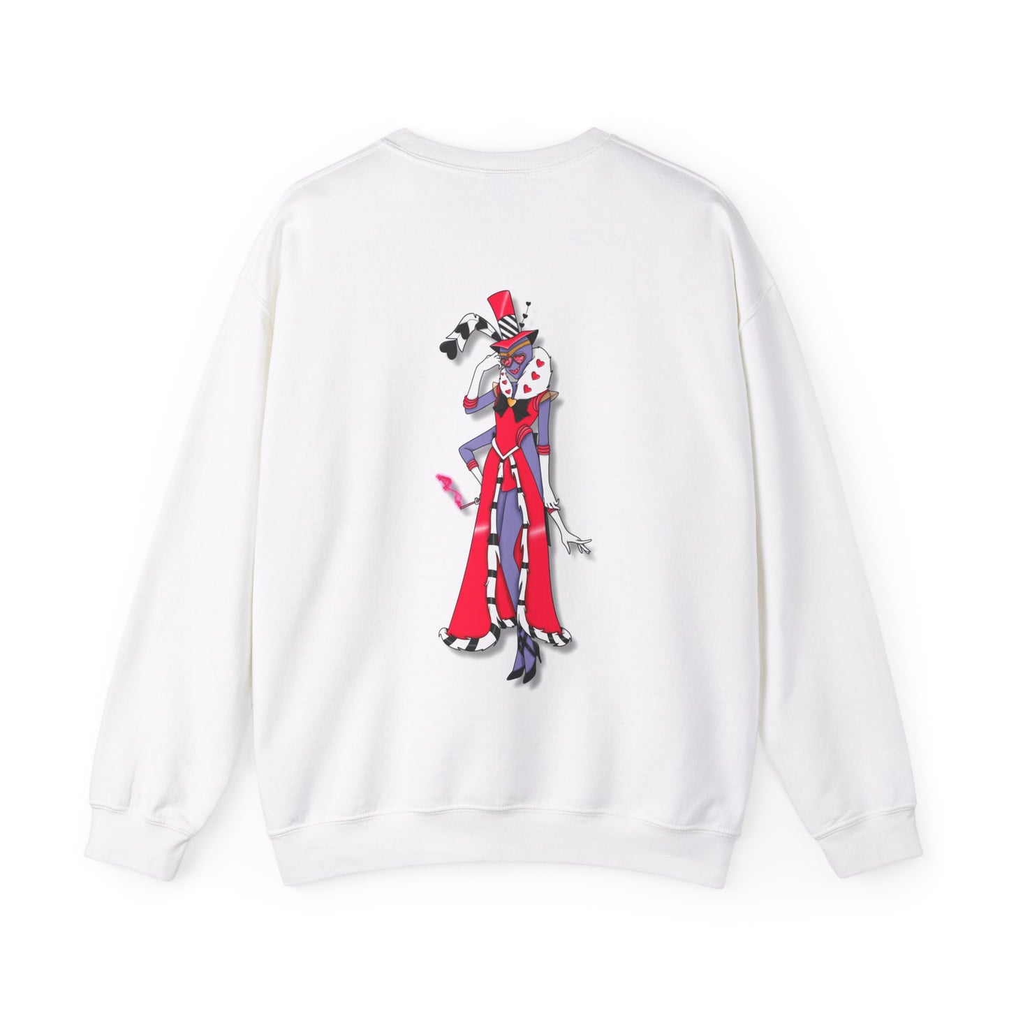 Space Warrior Valentino Heavy Blend™ Crewneck Sweatshirt