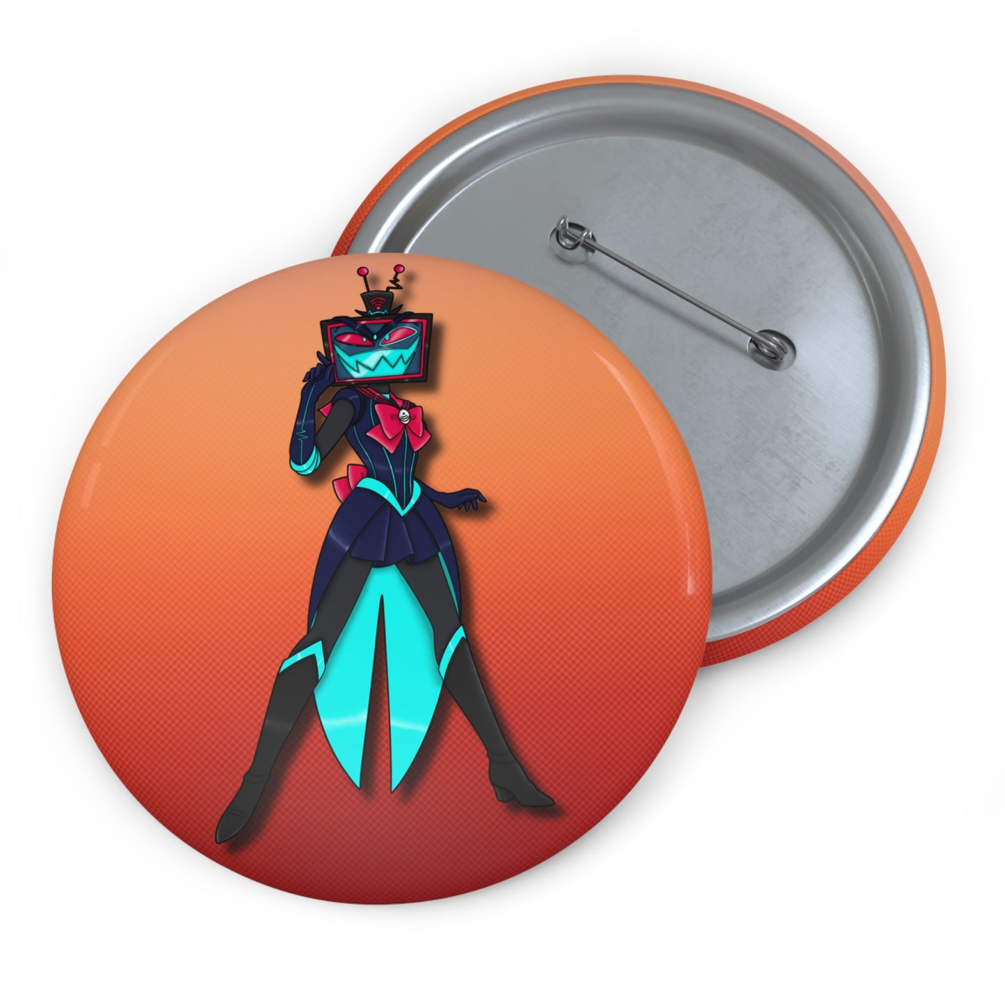 Space Warrior Vox Pin Button