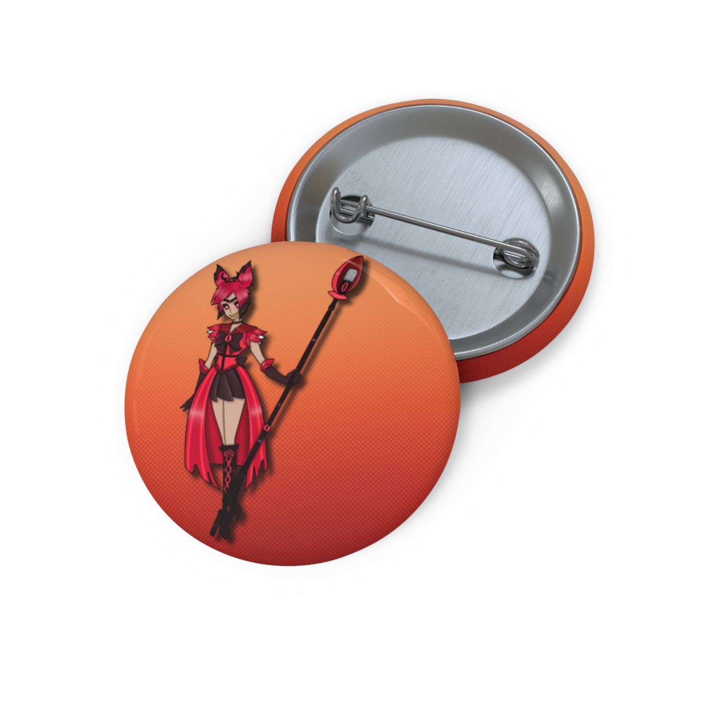 Space Warrior Alastor Pin Button