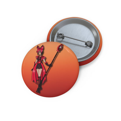 Space Warrior Alastor Pin Button