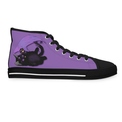 Winged Kitten Women's High Top Sneakers