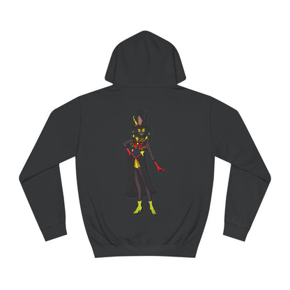 Space Warrior Zestial College Hoodie