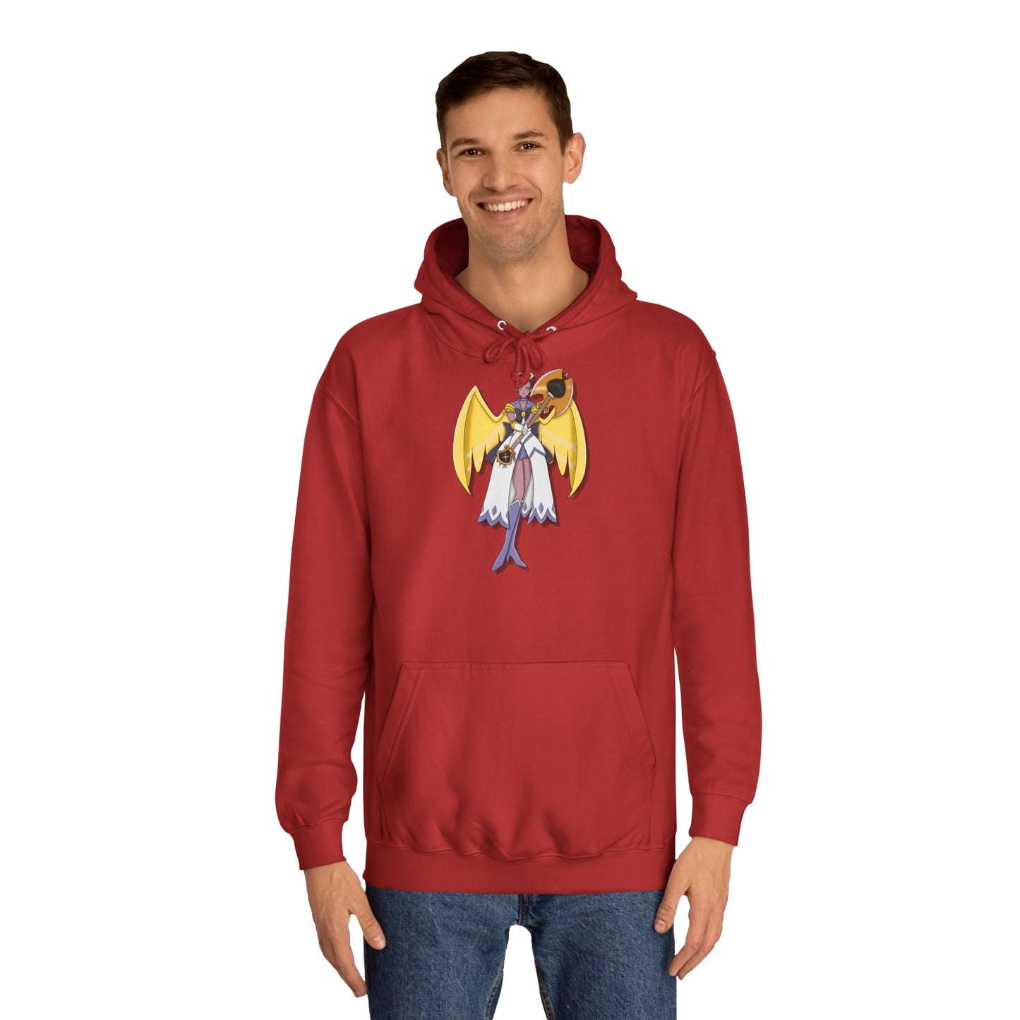 Space Warrior Adam College Hoodie