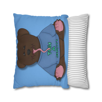 (Not a) Mimic Spun Polyester Square Pillowcase