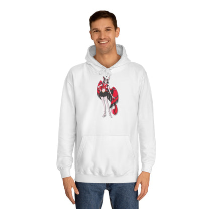 Space Warrior Husk College Hoodie