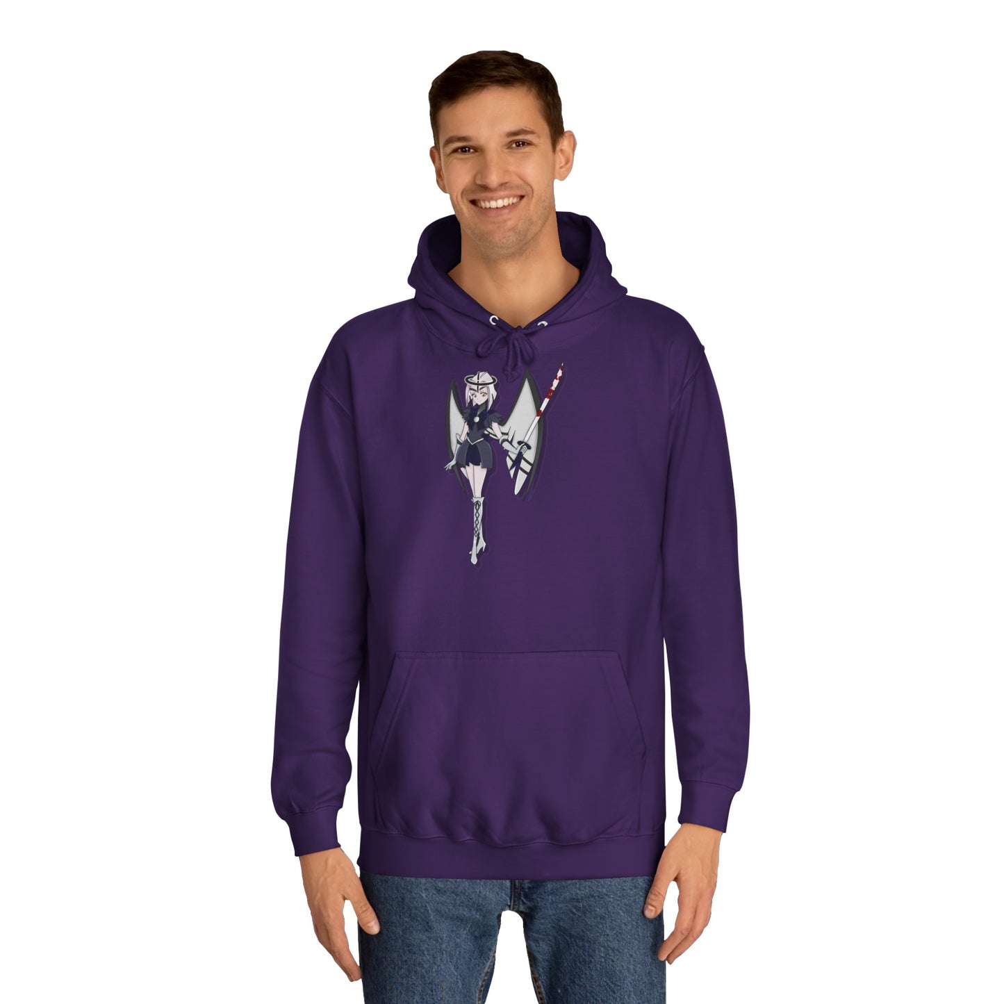 Space Warrior Lute College Hoodie