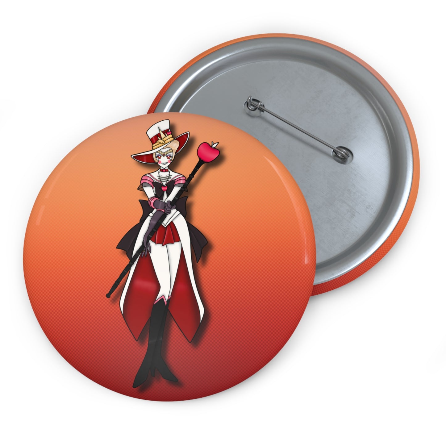 Space Warrior Lucifer Pin Button